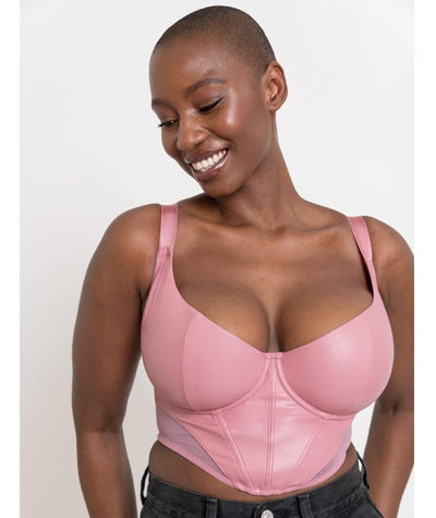 Curvy Kate Storm Longline Balcony Bra - Dusky Rose Bras