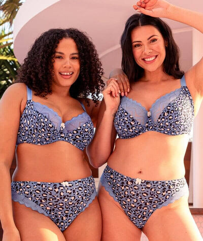 Curvy Kate Wild One Balcony Bra - Leopard Print Bras