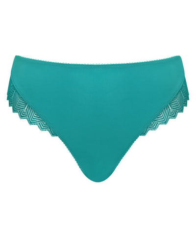 Curvy Kate Wild One Brazilian Brief - Teal Blue
