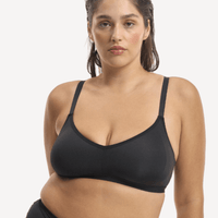 Nala Bio Comfort Wirefree Bralette - Licorice