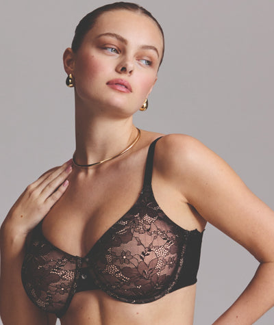 Wacoal Essence Underwire Moulded Non Padded Bra - Black