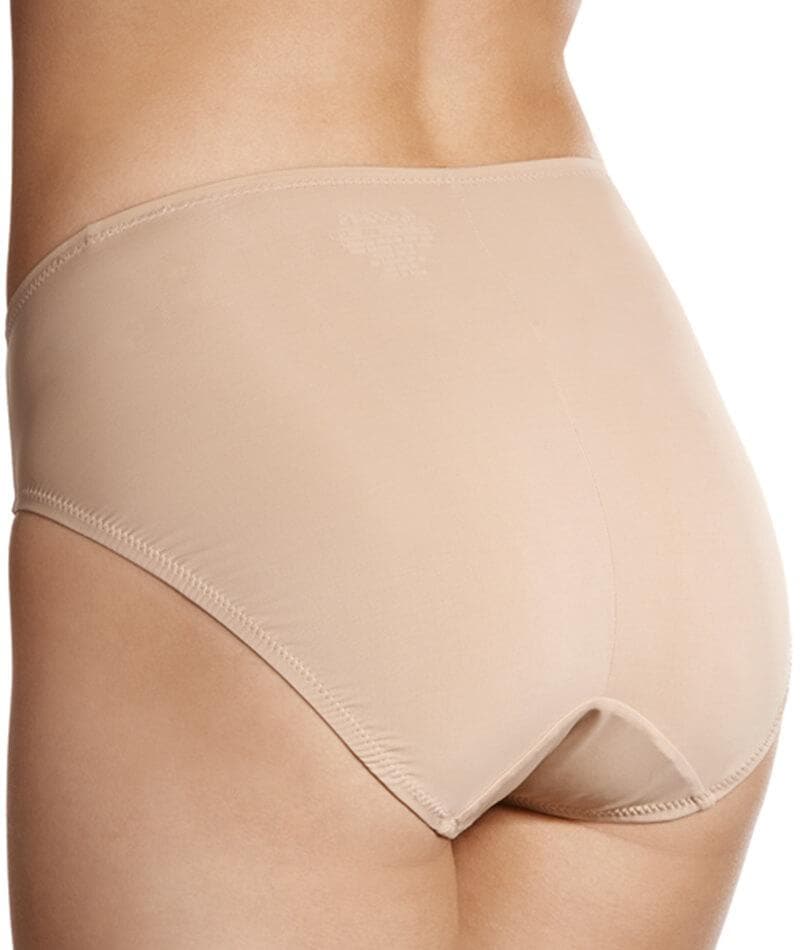 Jockey No Ride Up Microfibre Hi Cut Brief - Dusk Knickers 10 