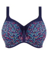 Elomi Energise Underwired Sports Bra - Navy Geo Bras