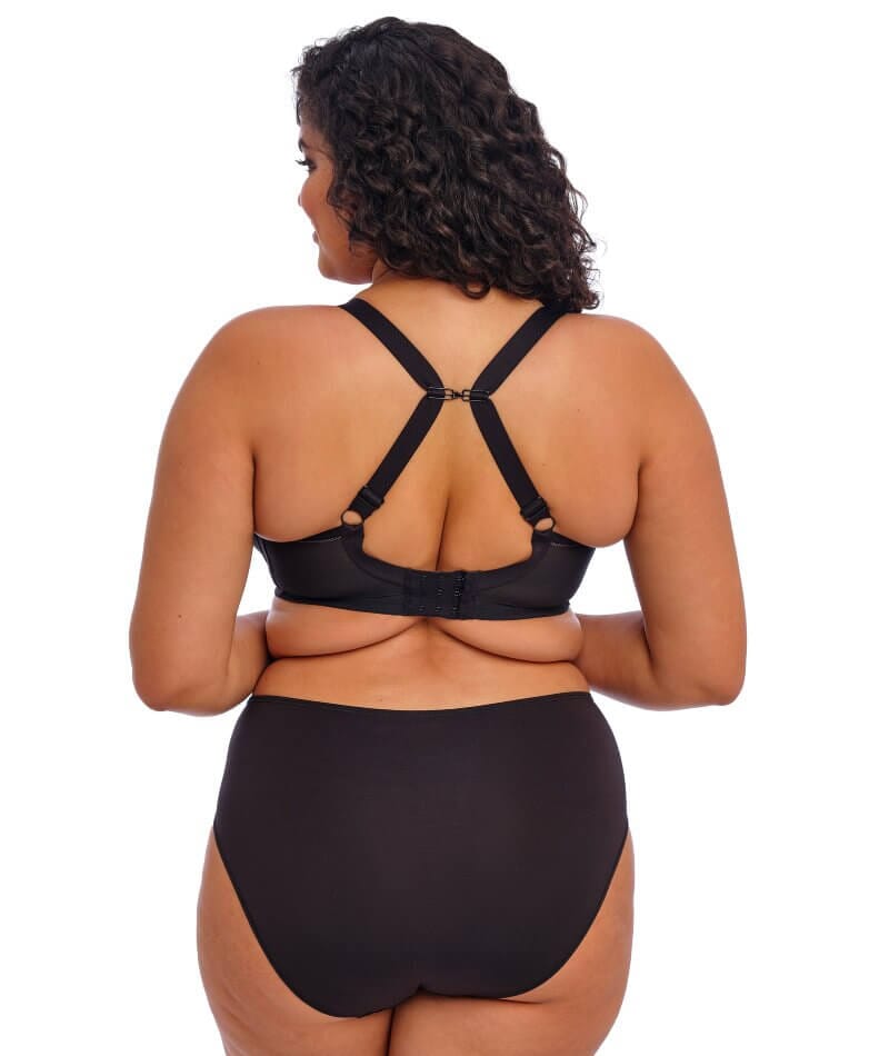 Elomi Bijou Underwire Banded Moulded Bra - Black Bras
