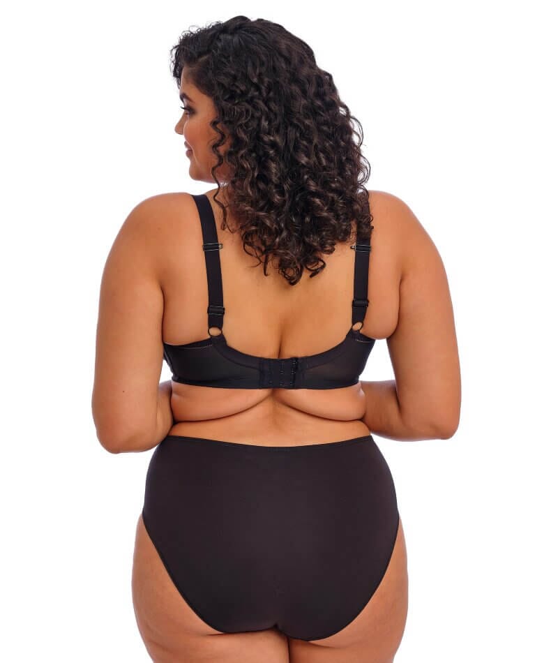 Elomi Bijou Underwire Banded Moulded Bra - Black Bras
