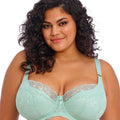 Elomi Brianna Underwire Padded Half Cup Bra - Frozen