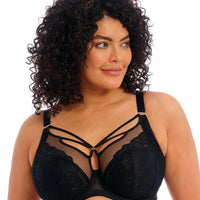 Elomi Brianna Underwire Plunge Bra - Black