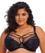 Elomi Brianna Underwire Plunge Bra - Black Bras 