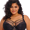 Elomi Brianna Underwire Plunge Bra - Black