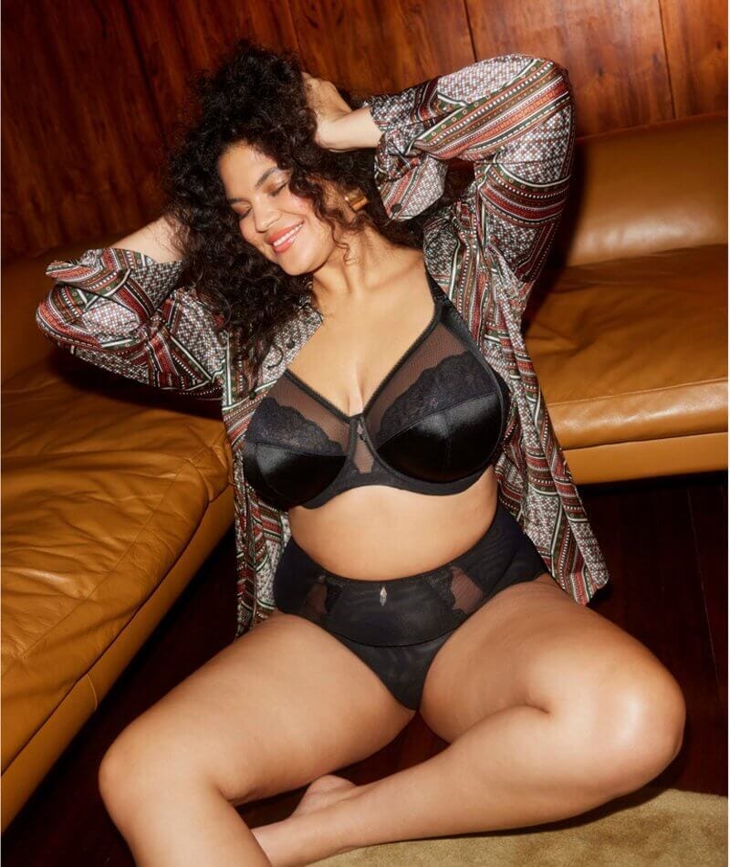 Elomi Cate Allure Underwired Bra - Black Bras