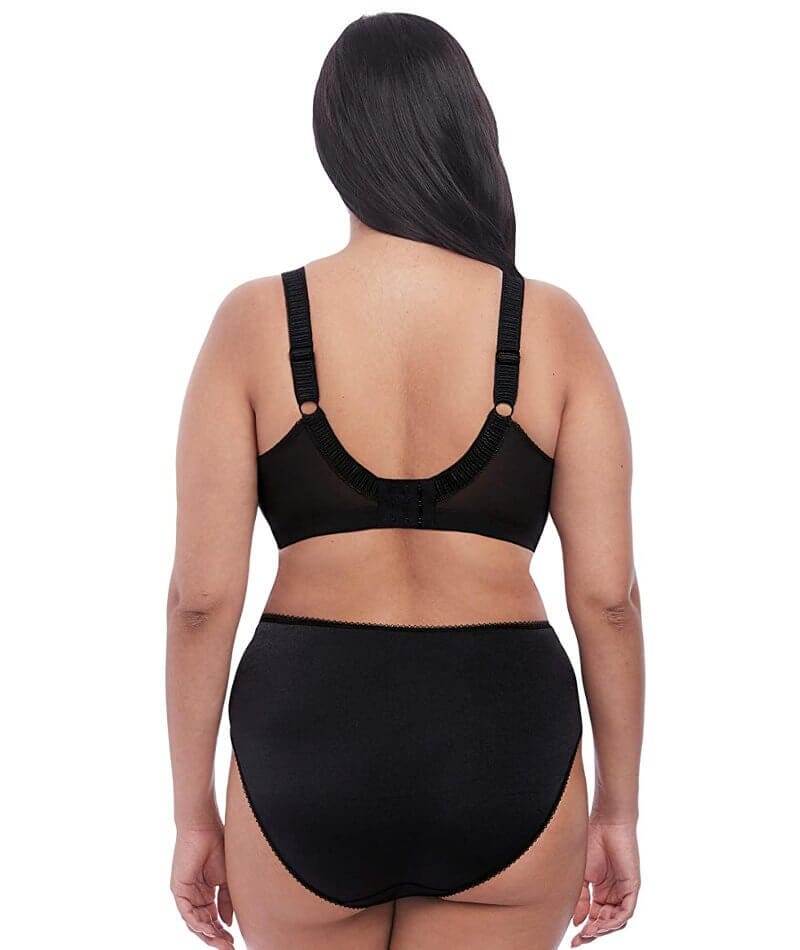 Elomi Cate Soft Cup Wire-free Bra - Black Bras