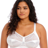 Elomi Cate Soft Cup Wire-free Bra - White