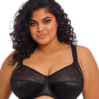 Elomi Cate Underwired Full Cup Banded Bra - Black