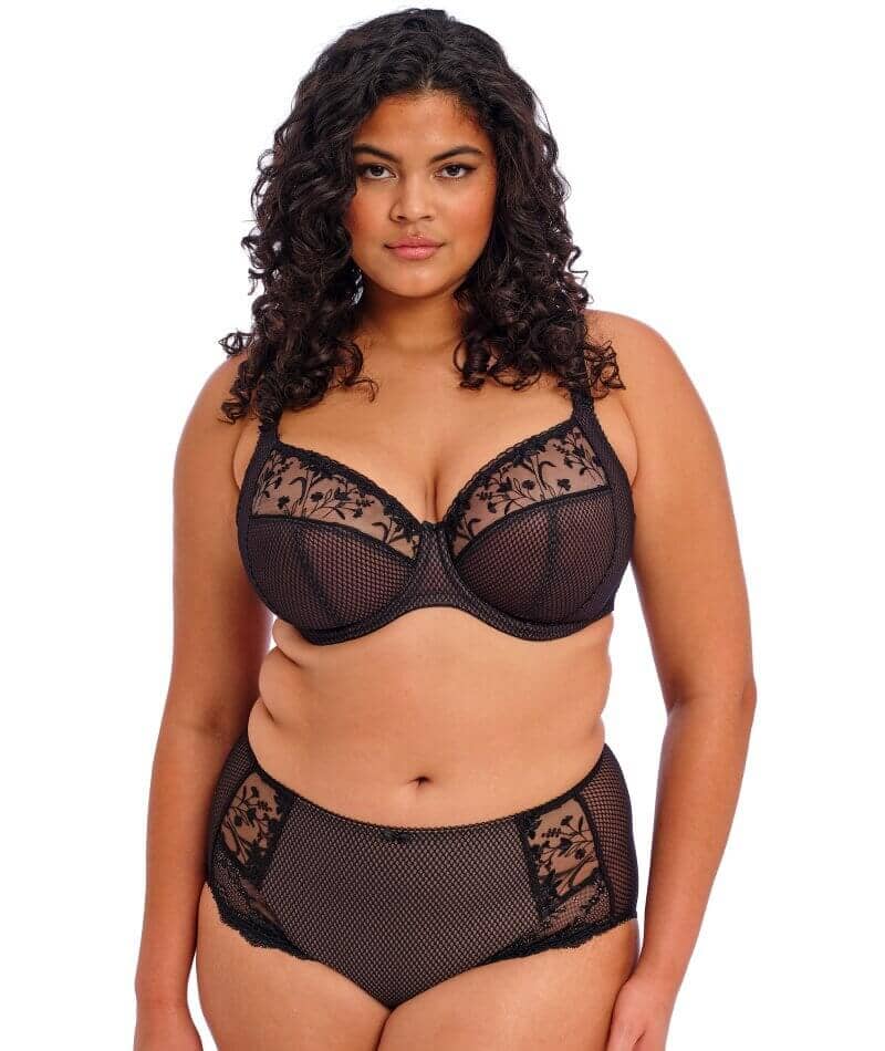 Elomi Charley Underwire Plunge Bra - Jet Bras