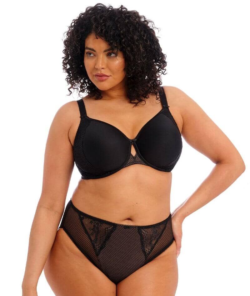 Padded Shaper Bra - Ambra, Black, Size 16, Recycled