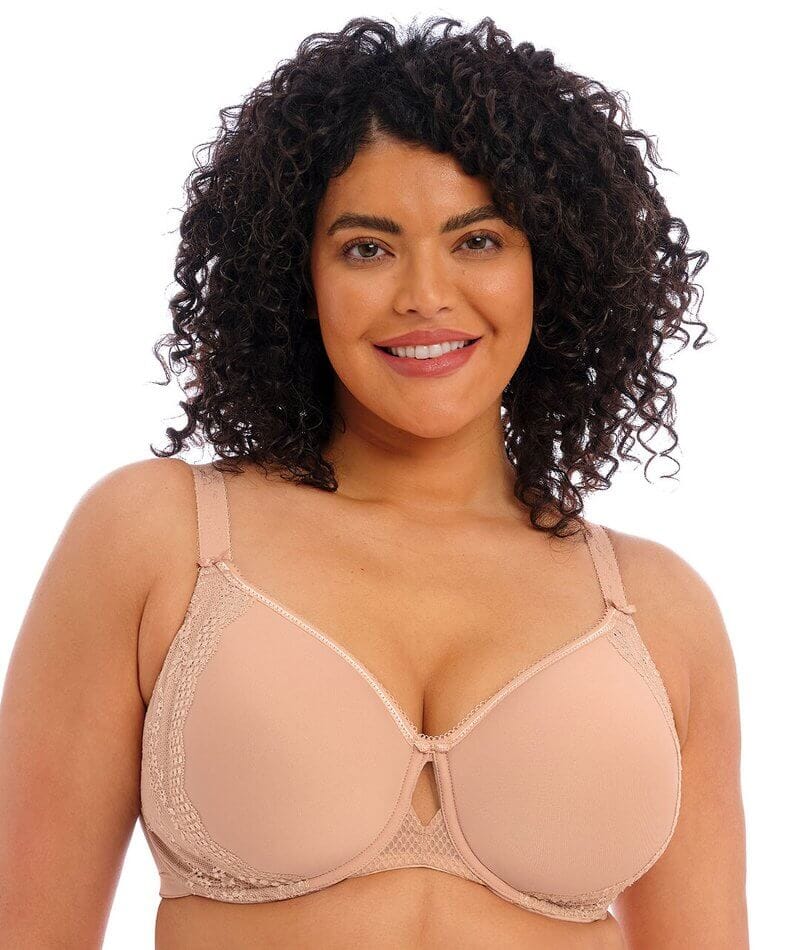 Elomi Charley Underwired Moulded Spacer Bra - Fawn - Curvy Bras