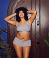 Elomi Downtime Wire-free Bralette - Grey Marl Bras