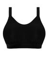 Elomi Downtime Wire-Free Bralette - Black Bras