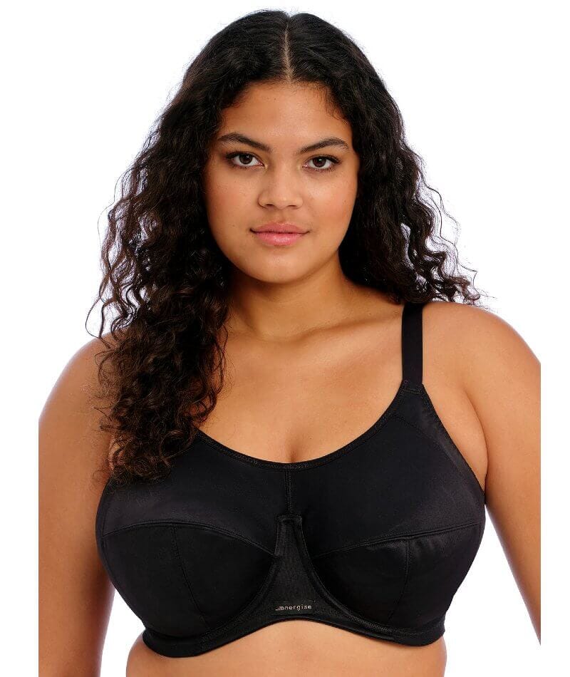 Aayomet Bras for Large Breasts Solid Color Comfortable Quick Sport Running Best  Bra (Black, XL) 