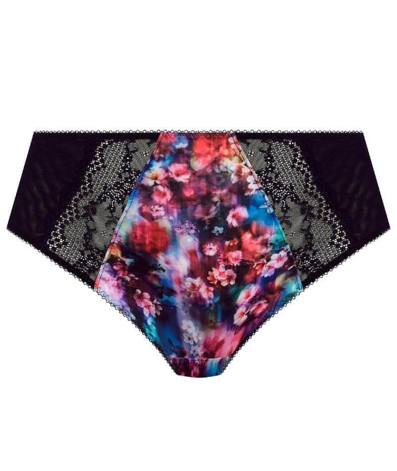 Elomi Lucie High Leg Brief - Cherry Blossom Knickers