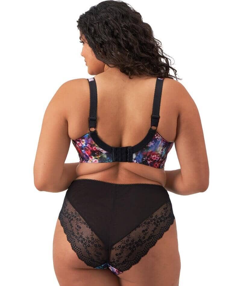 Elomi Lucie High Leg Brief - Cherry Blossom Knickers