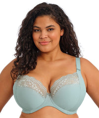 Elomi Lucie Underwire Stretch Plunge Bra - Mist