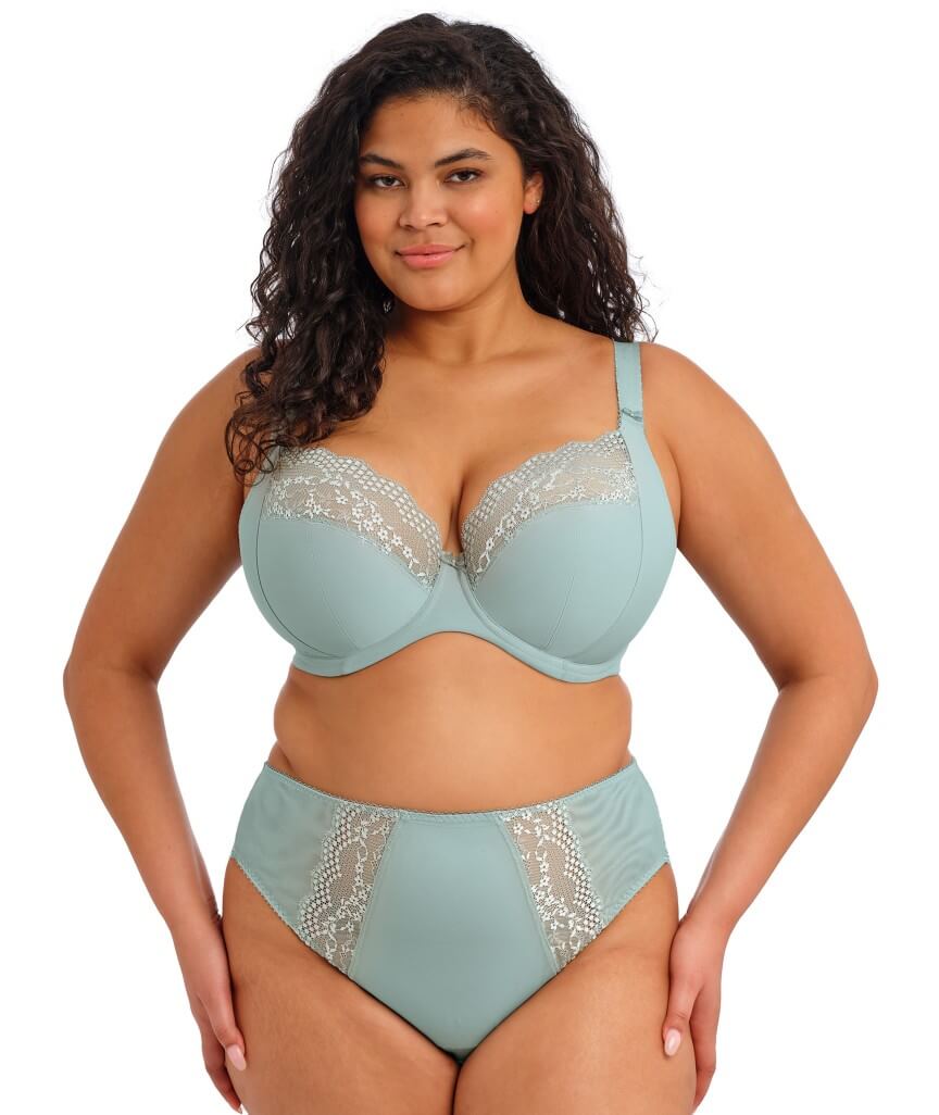 Elomi Lucie High Leg Brief - Mist