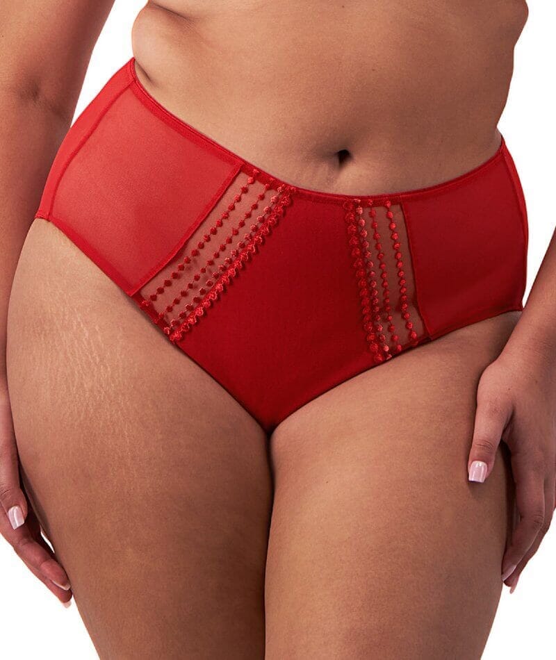 Elomi Matilda Full Brief - Haute Red Knickers