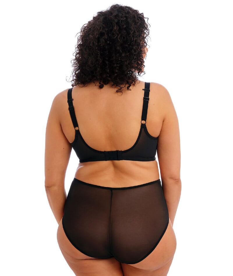 Elomi Matilda Underwired Plunge Bra - Black Bras