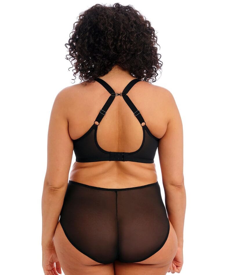 Elomi Matilda Underwired Plunge Bra - Black Bras