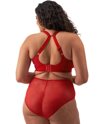 Elomi Matilda Underwired Plunge Bra - Haute Red Bras