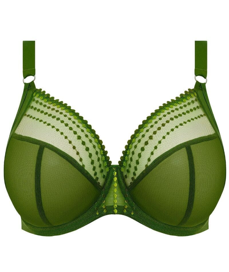 Elomi Matilda Underwired Plunge Bra - Jungle Bras