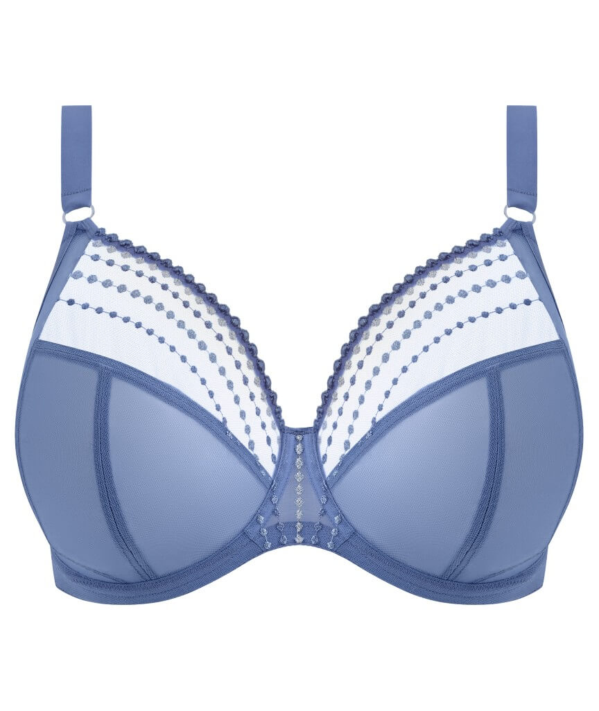 Elomi Matilda Underwired Plunge Bra - Lunar Blue