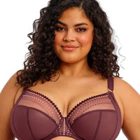 Elomi Matilda Underwired Plunge Bra - Sugarplum