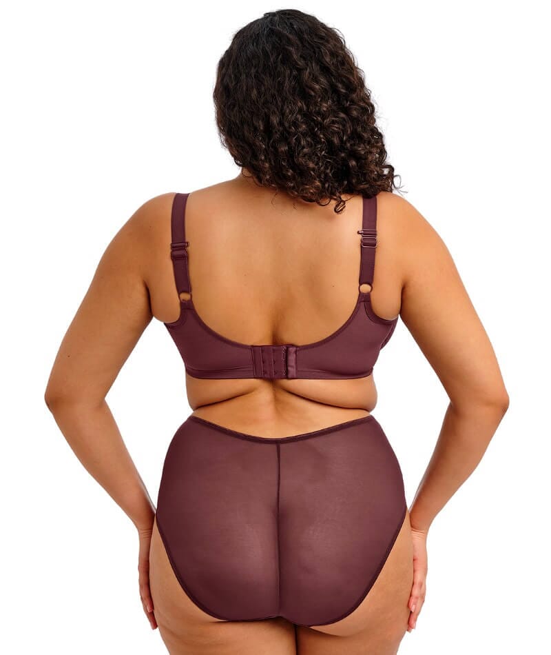 Elomi Matilda Underwired Plunge Bra - Sugarplum Bras