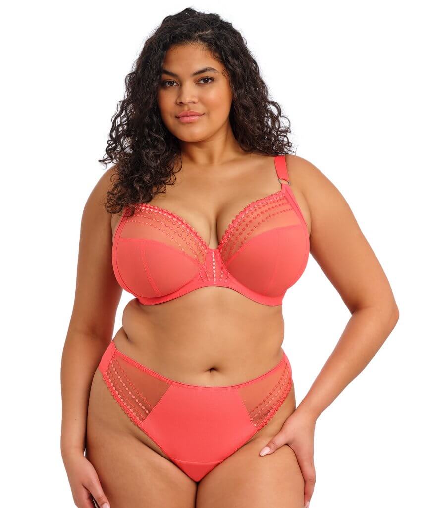 Elomi Matilda Underwired Plunge Bra - Sunset