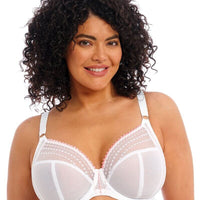 Elomi Matilda Underwired Plunge Bra - White