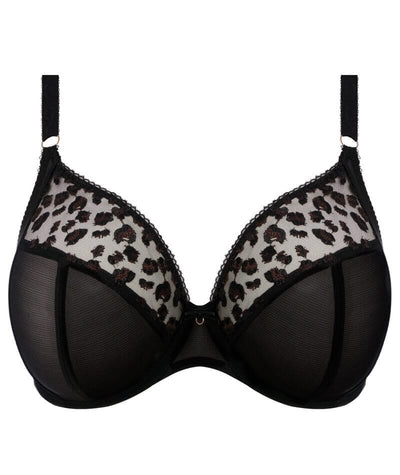 Elomi Namrah Underwired Bandless Plunge Bra - Jet Bras