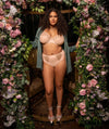 Elomi Namrah Underwired Bandless Plunge Bra - Pale Blush Bras
