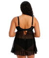 Elomi Priya Underwired Babydoll - Black Babydoll / Chemise