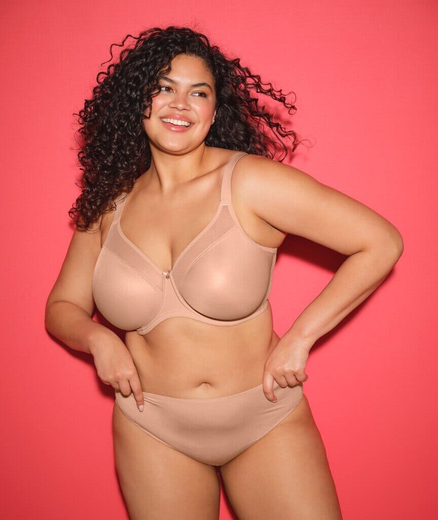 Elomi Smooth Underwire Moulded T-Shirt Bra - Sahara Bras 