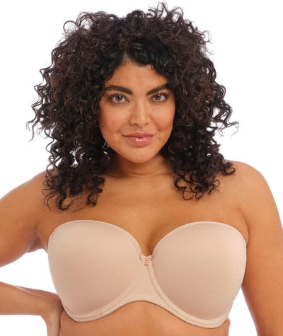 Elomi Smooth Underwired Moulded Strapless Bra - Sahara Bras