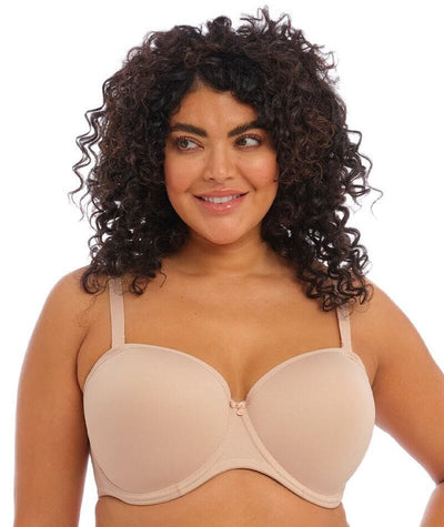 Elomi Smooth Underwired Moulded Strapless Bra - Sahara Bras