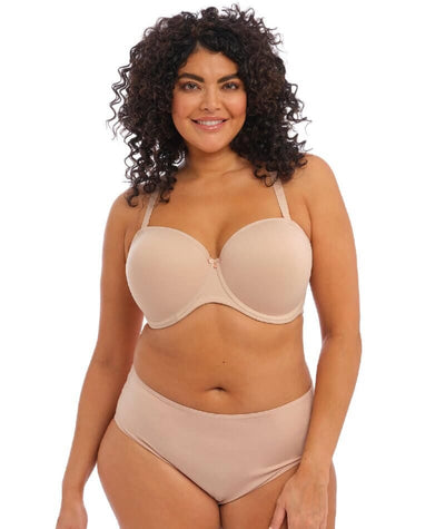 Elomi Smooth Underwired Moulded Strapless Bra - Sahara Bras