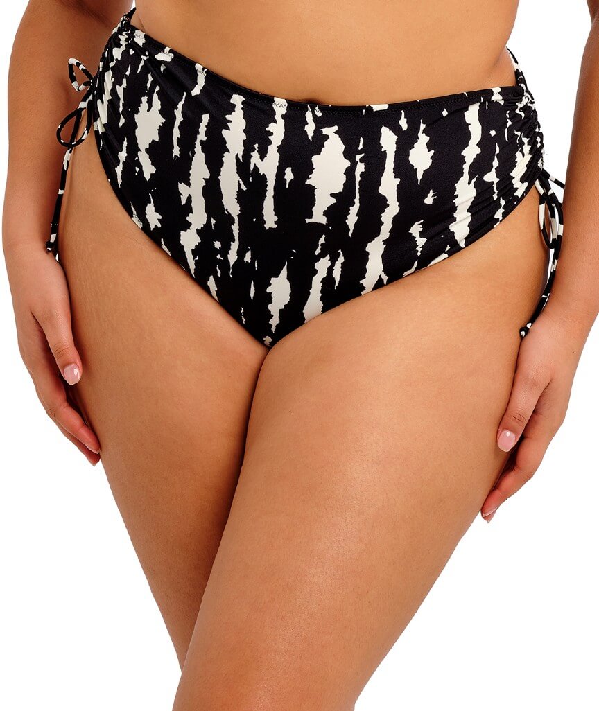 Elomi Swim Echo Shell Adjustable Bikini Brief - Black