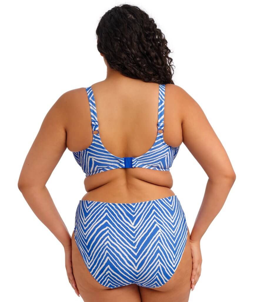 Elomi Swim Fiji Falls Underwired Plunge Bikini Top - Ocean