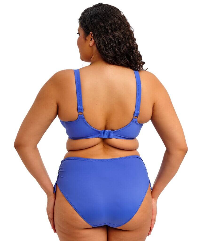 Elomi Swim Plain Sailing Underwired Plunge Bikini Top - Azure Swim 