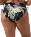 Elomi Swim Tropical Retreat Adjustable Bikini Brief - Black Swim