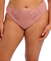 Elomi Teagan High Leg Brief - Ash Rose