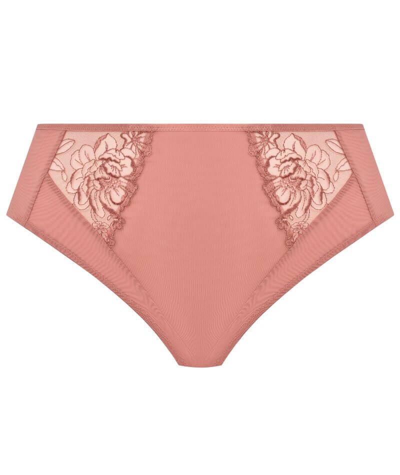 Elomi Teagan High Leg Brief - Ash Rose Knickers